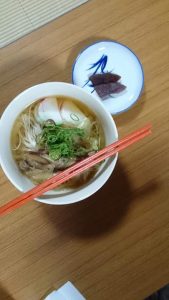 6月写経会にゅう麺