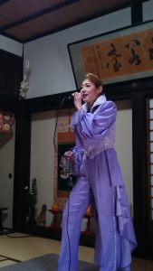 彼岸会コンサート紫友さん